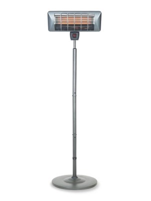 La Hacienda Quartz Standing Electric Heater Outdoor & Garden