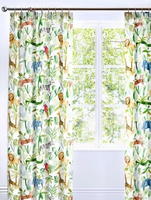 Bedlam Jungle Kids Bedroom Curtains Home at ASDA