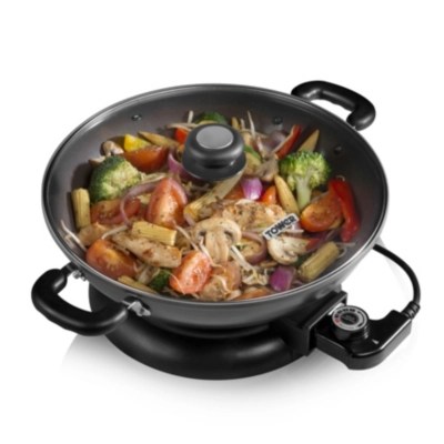 Tower T14007 Ceramic Electric Saute Pan Electricals at ASDA