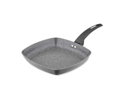 Tower 25cm Grill Pan with Ceramic Coating Graphite Home at