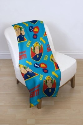 Fireman Sam Fleece Blanket Blankets, Cushions & Curtains at ASDA