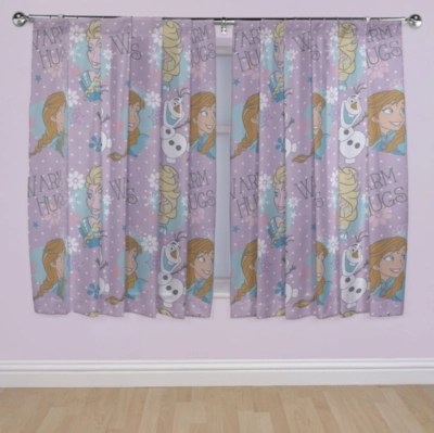 Disney Frozen Curtains W66 x L72 in Disney at ASDA