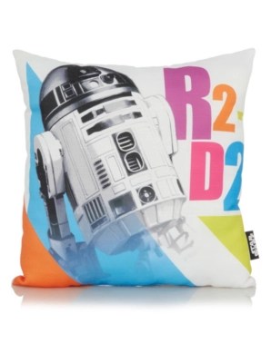 Home Reversible Star Wars C3P0 & R2D2 Cushion 43cm x 43cm