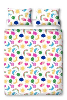 Home Carebears Reversible Duvet Set Home & Garden at ASDA