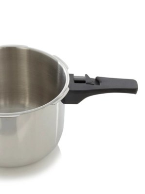 SQ Professional Steel Pressure Cooker 6 Litres Pots & Pans