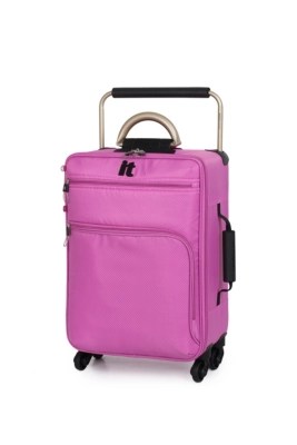 it Luggage World's Lightest 4 Wheel Trolley Case Cabin Size, Super
