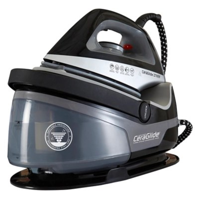 Tower 2700W 1.4L Black Steam Generator Iron Electricals at ASDA