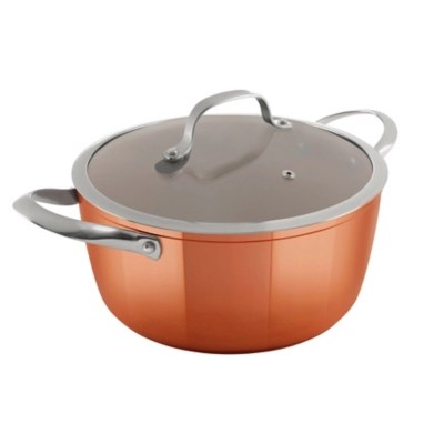 Tower Casserole Dish Copper 24cm Home at ASDA