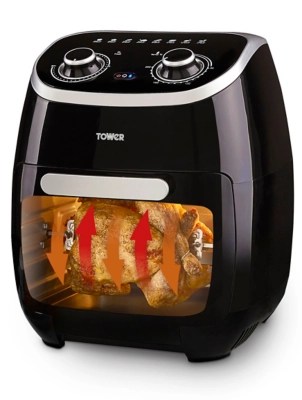 Tower Vortx 11L Manual AirFryer Oven Home at ASDA