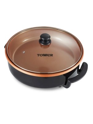 Tower Cerasure Copper 15KW Multi Pan Home at ASDA