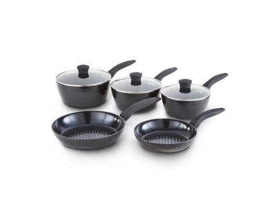 Tower Diamo 5 Piece Cookware Set Home at ASDA
