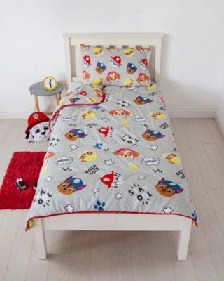 Paw Patrol 4.5 Tog Coverless Duvet Set Home at ASDA