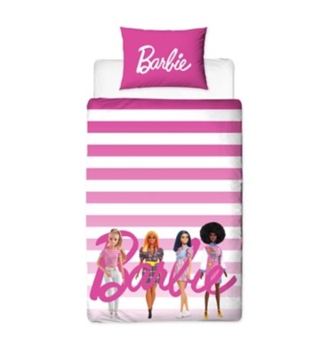 Barbie Single Duvet Set Home at ASDA