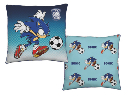 Sonic Football Cushion Home at ASDA
