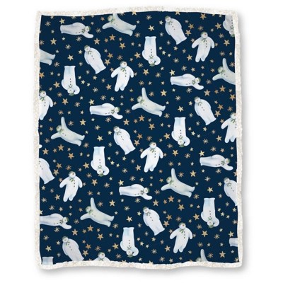 The Snowman Fleece Throw Home at ASDA