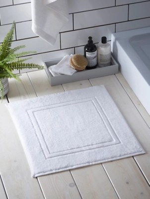 Drift Home Abode White Shower Mat Home at ASDA