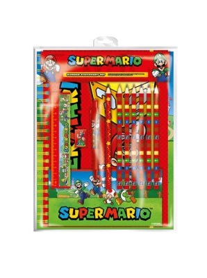 Super Mario Stationery Wallet School at ASDA