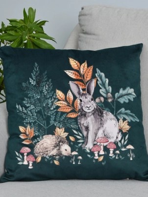 Sleepdown Printed Animal Cushion Home at ASDA