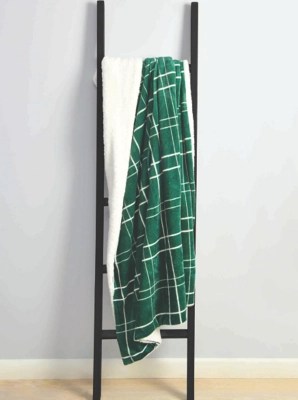 Sleepdown Green Check Throw Home at ASDA