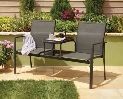 Miami Jack and Jill Garden Seat Outdoor & Garden at ASDA