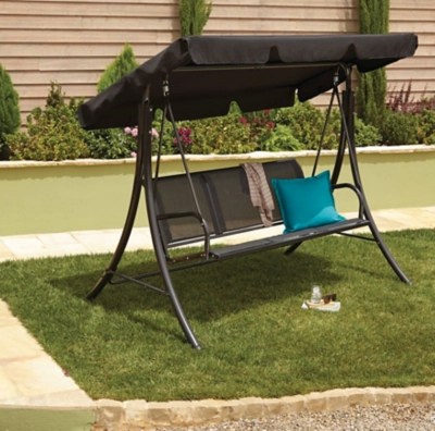 Miami Garden Swing Seat Outdoor & Garden at ASDA