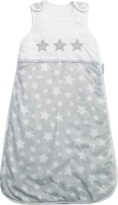 Grey Star Sleeping Bag 2.5 Tog Baby at ASDA