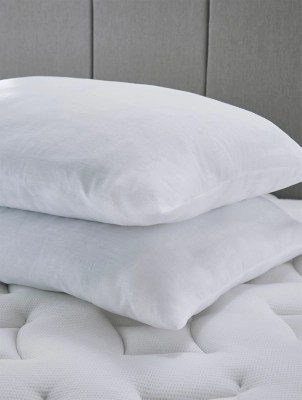 Summer Cool Medium Support Pillows 2 Pack Home at ASDA