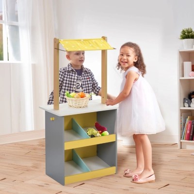 Wooden Cafe Shop Set Toys & Character at ASDA