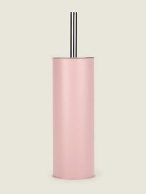 Matte Dusky Pink Toilet Brush Home at ASDA