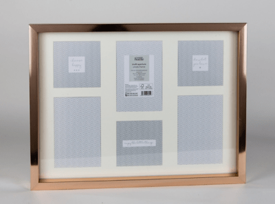 5 Multi Aperture Photo Frame 6 X 4 Inch