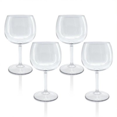 Plastic Gin Glasses Set of 4 Outdoor & Garden at ASDA
