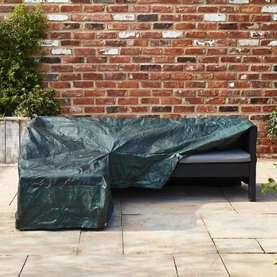 Green Chaise Outdoor Furniture Cover Outdoor & Garden at ASDA