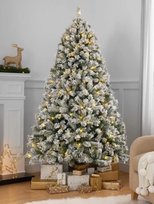 Pre Lighted Christmas Trees National Tree Company Dunhill Fir Pre Lit