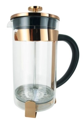 Copper Toned Medium Cafetiere Home at ASDA