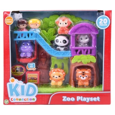 Kid Connection Zoo Playset Toys & Character at ASDA