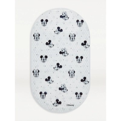 White Disney Mickey And Minnie Mouse Bath Mat Home at ASDA