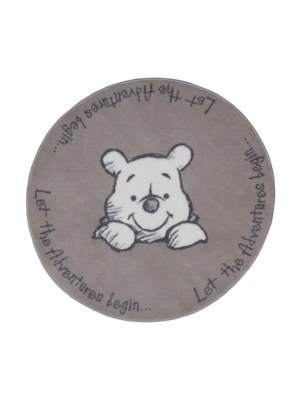 Disney Winnie The Pooh Grey Rug Home at ASDA