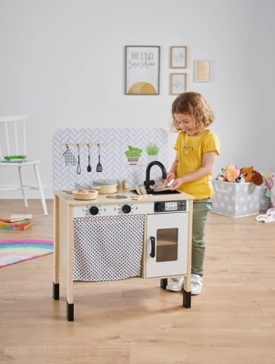 Multicoloured Wooden Modern Kitchen Toys & Character at ASDA