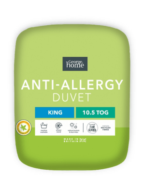 Anti Allergy Duvet 10.5 Tog Home at ASDA