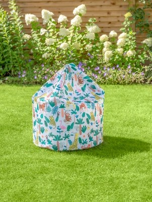 Green Kids Jungle Outdoor Bean Bag Outdoor & Garden at ASDA