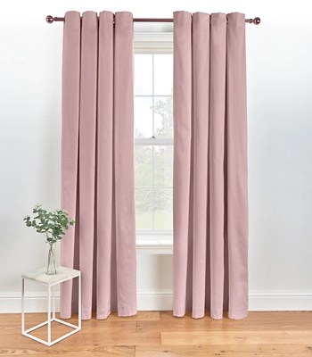 Pink Eyelet Curtains Home