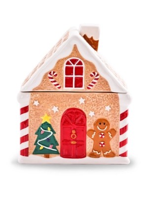 Gingerbread Christmas Cookie Jar Home at ASDA