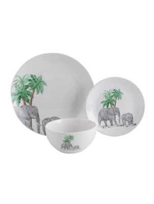 White Elephant Dinner Set 12 Piece Home at ASDA