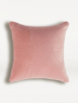 Pink Pinsonic Cushion Home at ASDA
