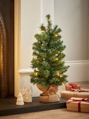 Charles Bentley Luxury 7ft PreLit Faux Nordic Spruce, 44 OFF