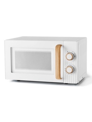 White Scandi Manual Microwave GMM201WW21 Home at ASDA