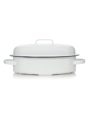 Enamel Casserole Dish 33cm Home at ASDA