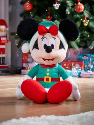Disney Minnie Mouse Christmas Plush Toy Toys & Character at ASDA