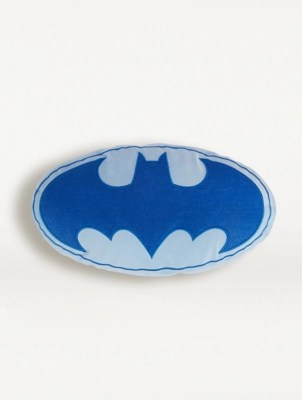 Blue DC Comics Batman Cushion Home at ASDA