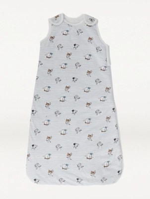 Disney Classics Grey Sleep Bag 2.5 Tog Baby at ASDA